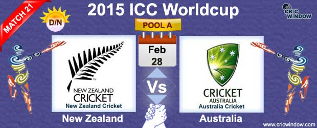 New Zealand vs Australia Match-21