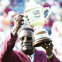 Clive Lloyd, captain of the West Indies