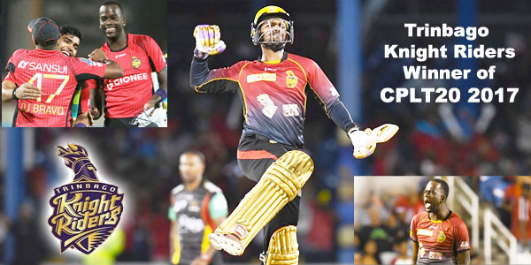 Knight Riders winner of cplt20 2017