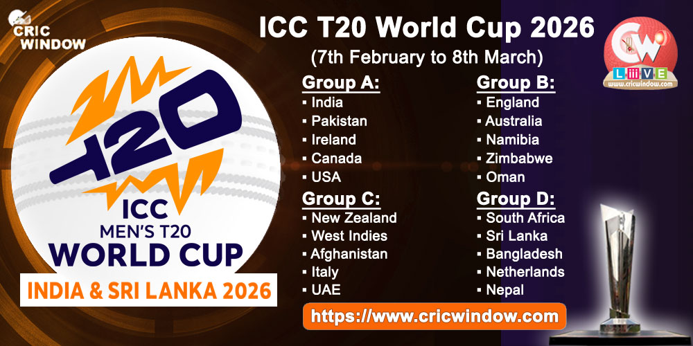ICC T20 World Cup 2026 latest updates
