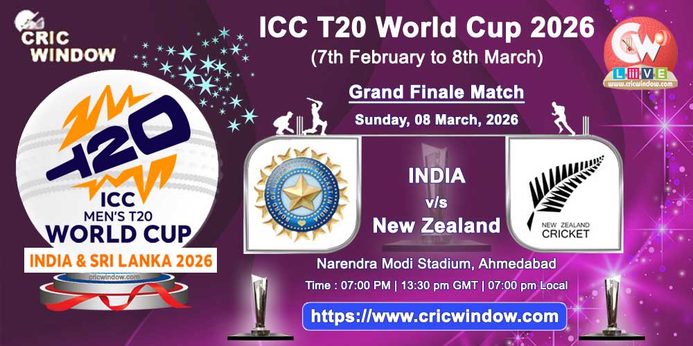 Final Match Ind vs NZ live score