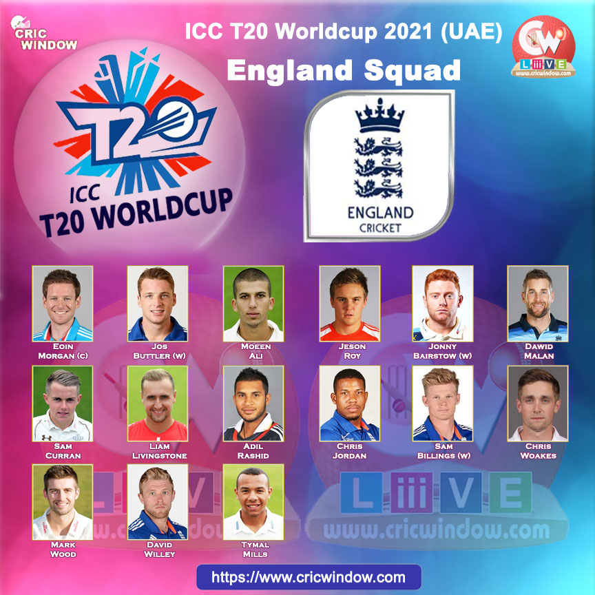 ICC t20 World Cup West Indies Squad 2021