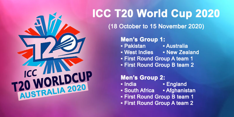 2020 ICC Worldt20 schedule revealed