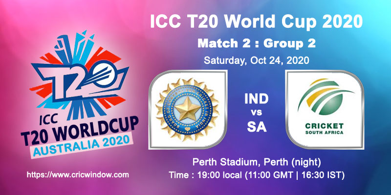 Worldt20 Ind vs SA live match2 action 2020