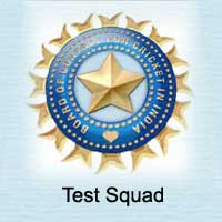 India Test Squad