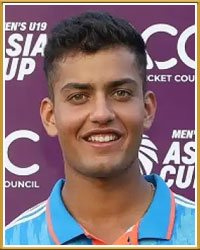 Shubham Dubey India Cricket