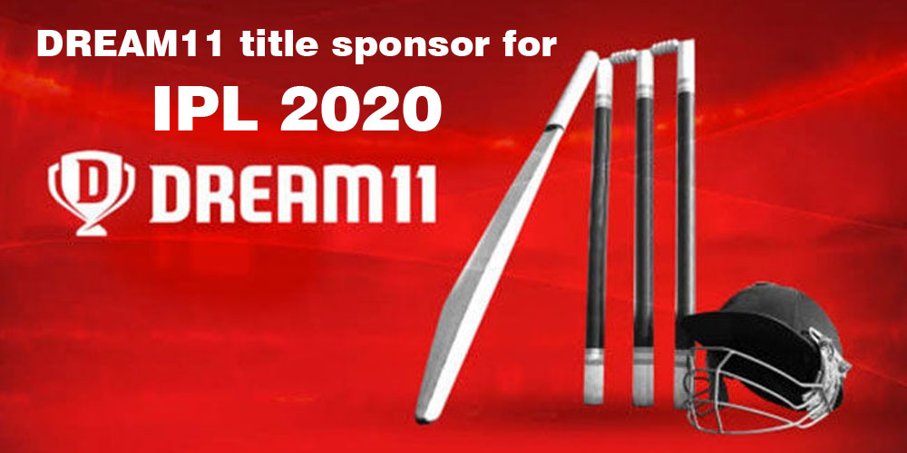 Dream11 as title sponsor of IPL 2020