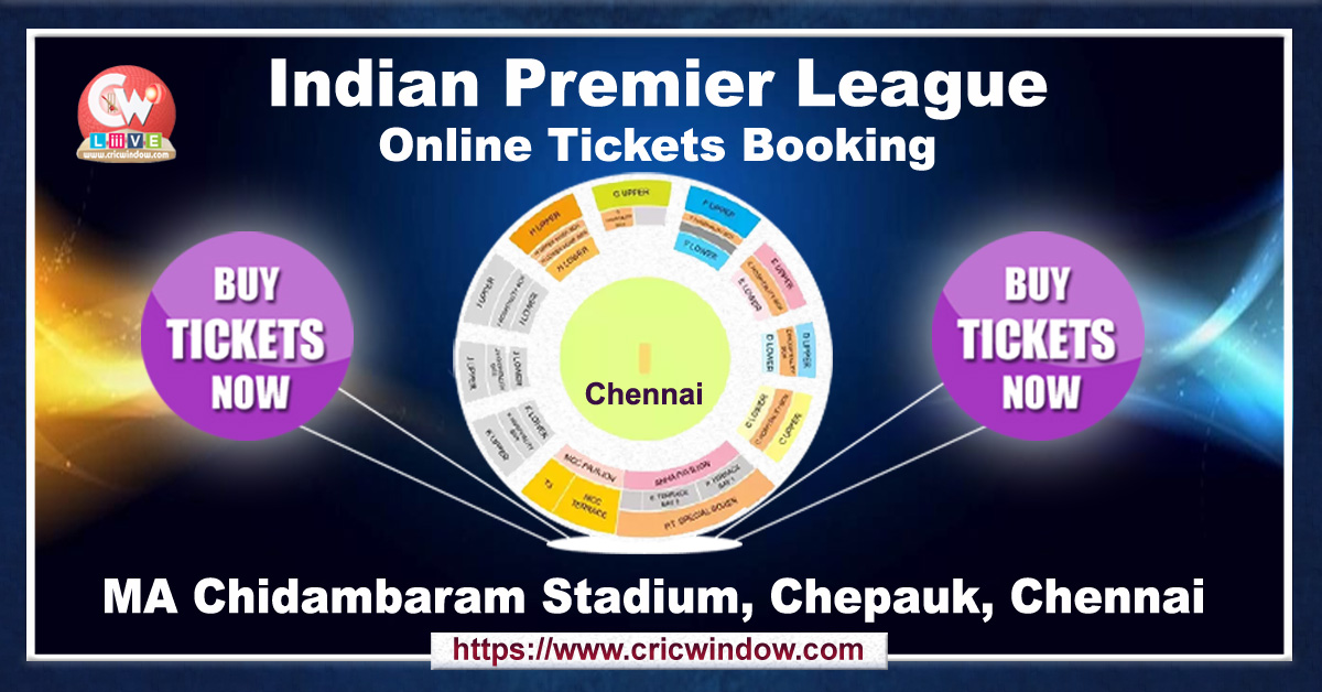 IPL MA Chidambaram Stadium tickets
