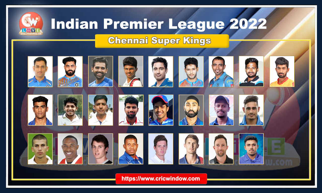 Chennai Super Kings Squad 2023