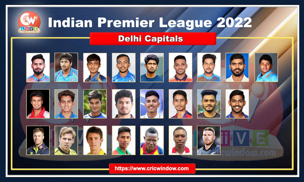 Delhi Capitals Squad 2022