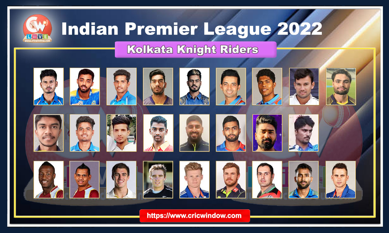 Kolkata Knight Riders team 2023