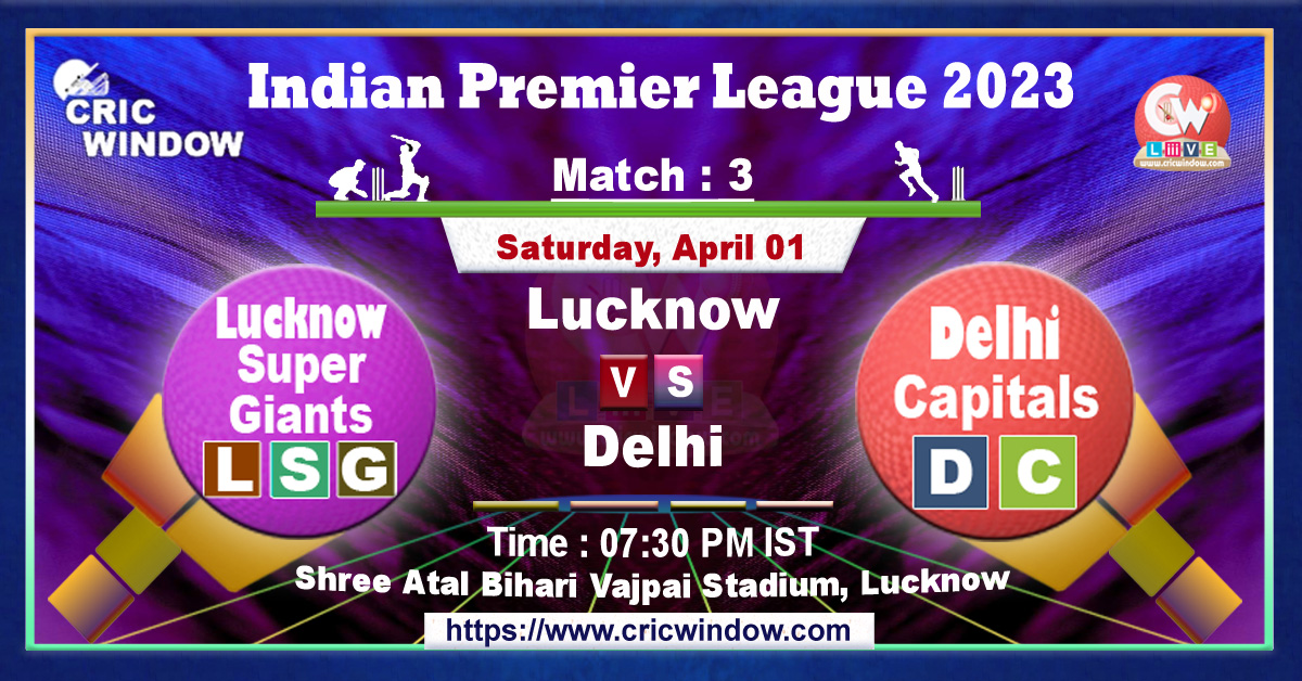 IPL LSG vs DC live match action
