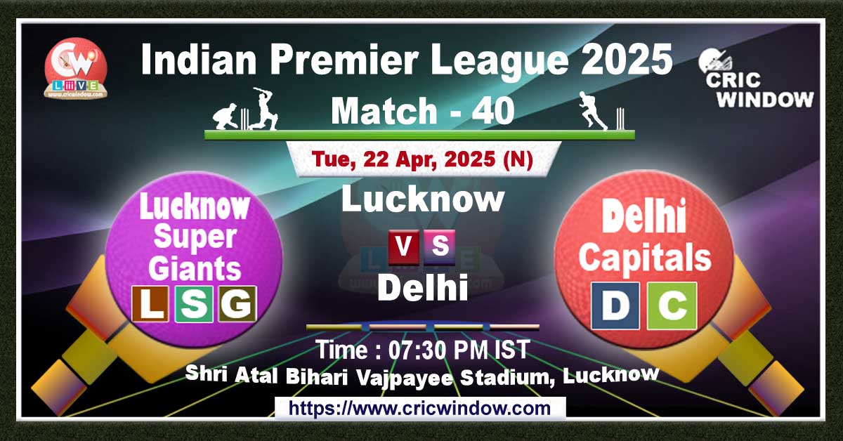 IPL LSG vs DC match previews 2025
