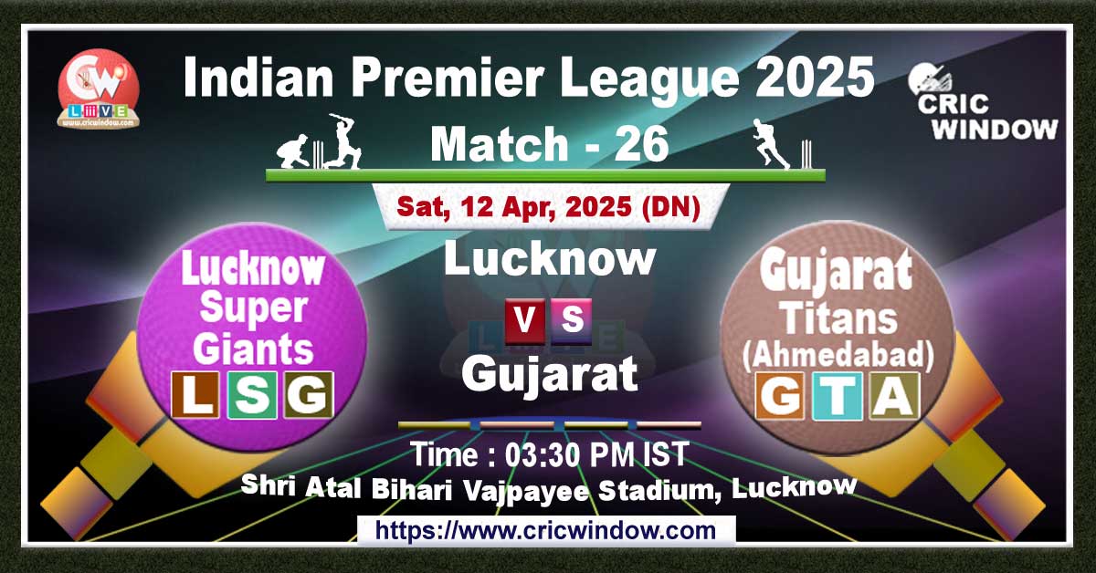 IPL LSG vs GT match previews 2025