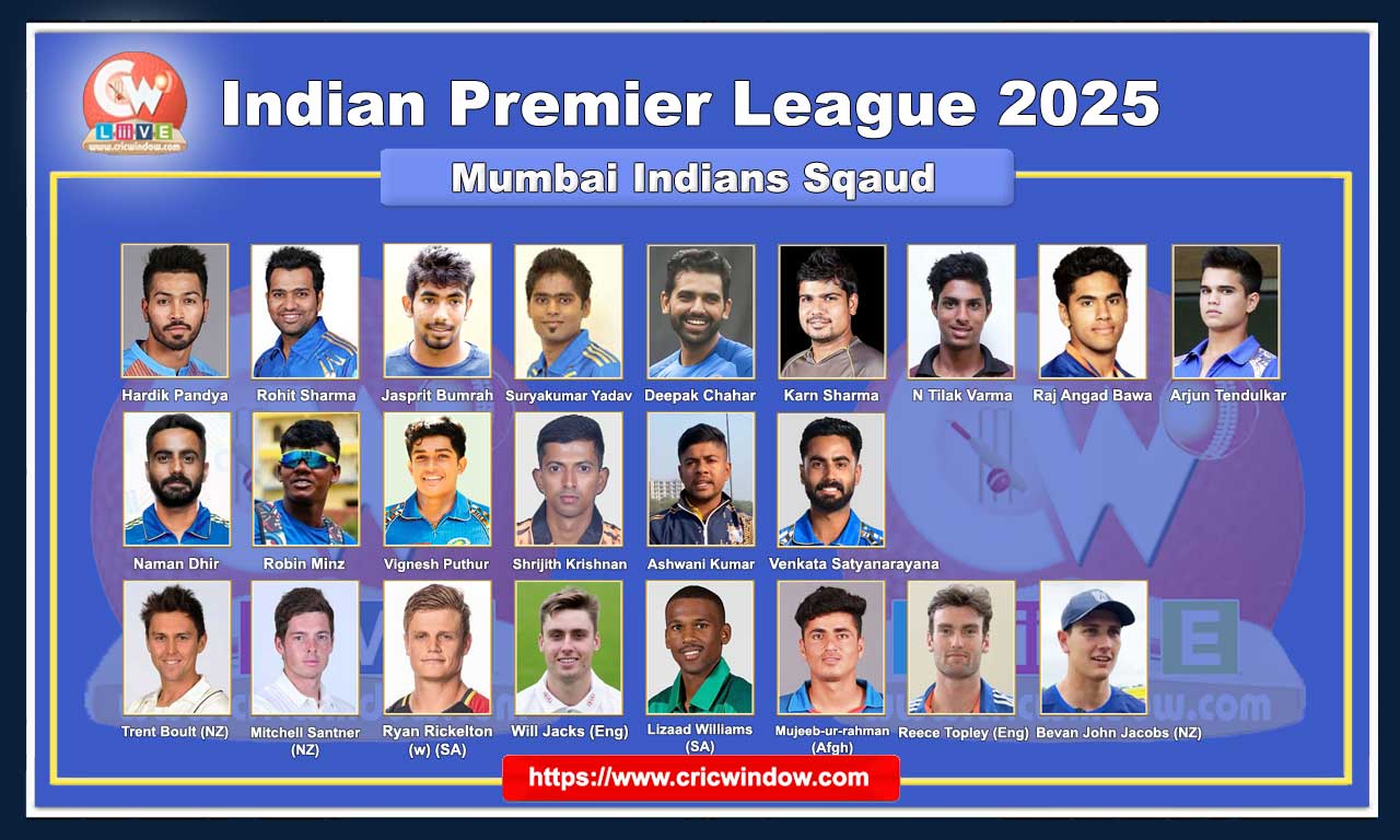 IPL MI squad 2025