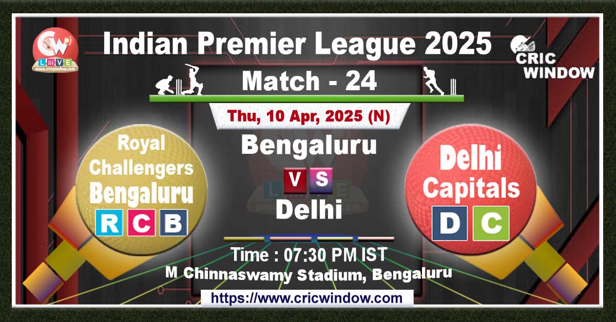 IPL RCB vs DC match previews 2025