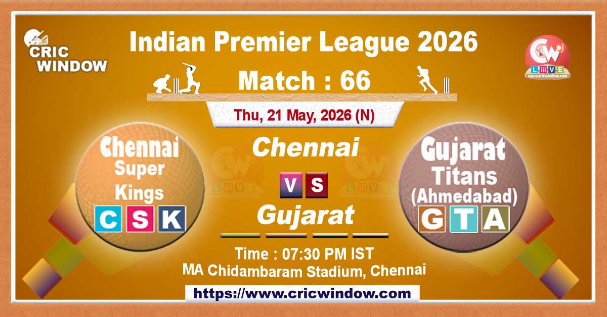 IPL 2026 CSK vs GT match live updates