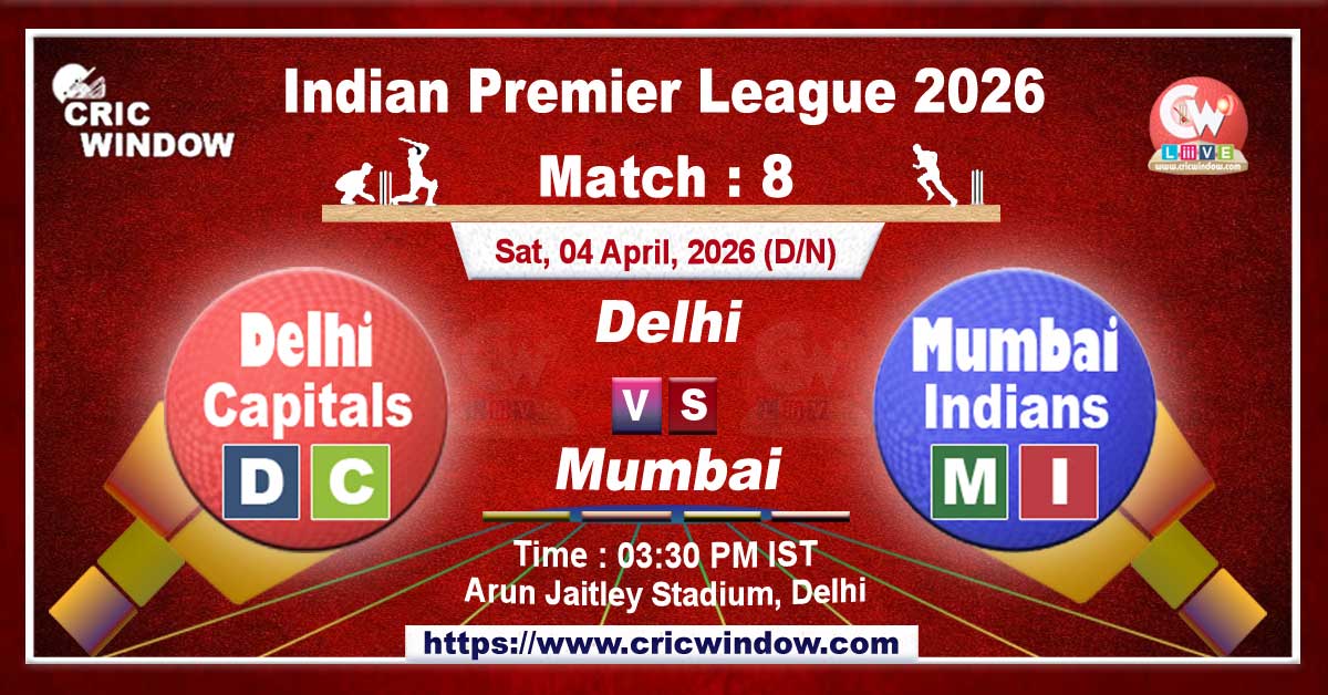 IPL 2026 DC vs MI match live updates