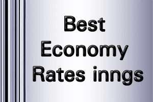 ICC Worldcup best economy rates innings 2019