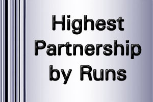 IPL Highest Partnership by Runs