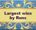Largest wins by Runs in IPL7