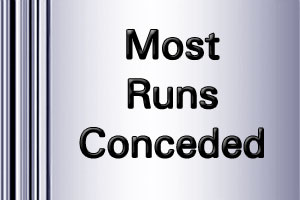 IPL Most Runs conceded career