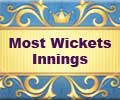 IPL 6 Most Wickets Innings