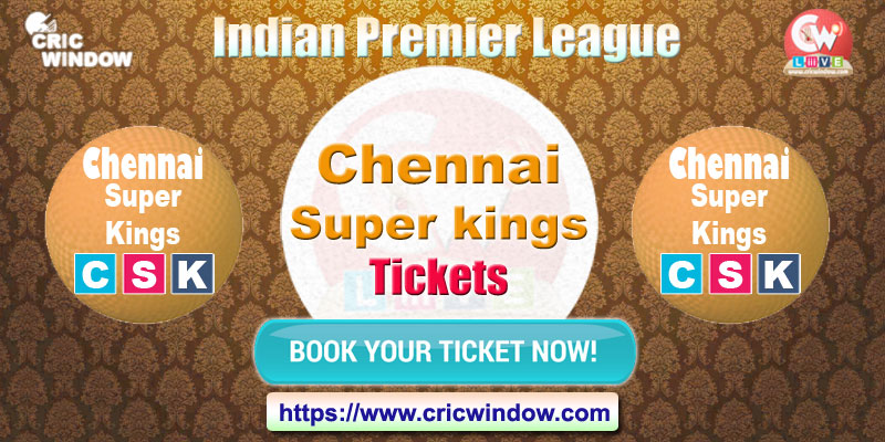 ipl Chennai tickets booking 2018