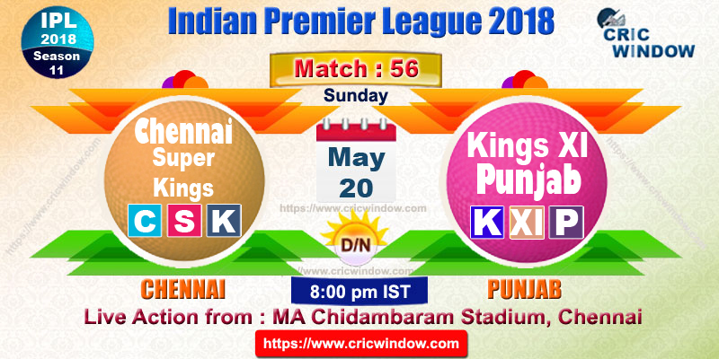 iplt20 csk vs kxip live preview match56