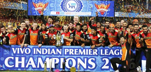 ipl title winners table