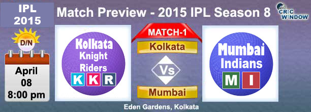 Kolkata vs Mumbai  Preview Match-1