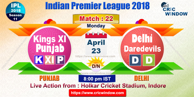 match 22 : kxip vs dd post match report