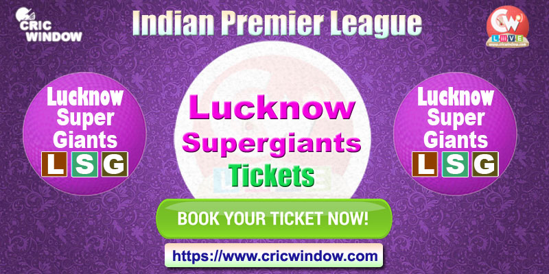 ipl lucknow tickets booking 2022