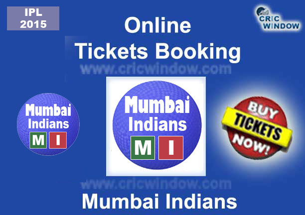 IPL 8 Mumbai Indians Tickets Booking