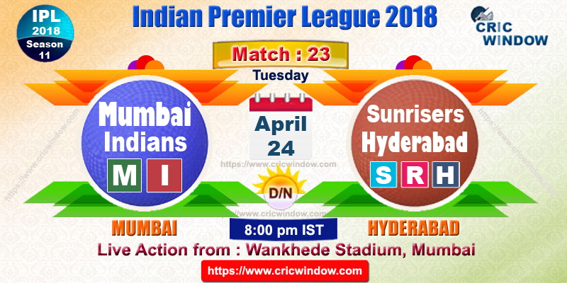 Mumbai vs Hyderabad live preview match23