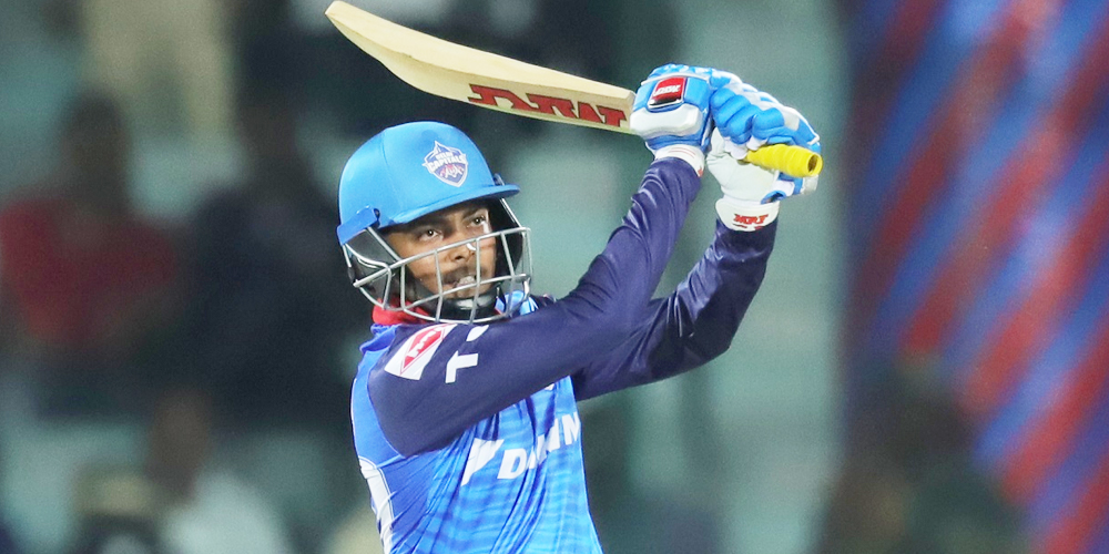 prithvi shaw delhi capitals