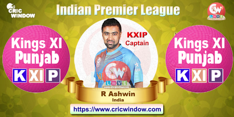 R Ashwin KXIP Captain