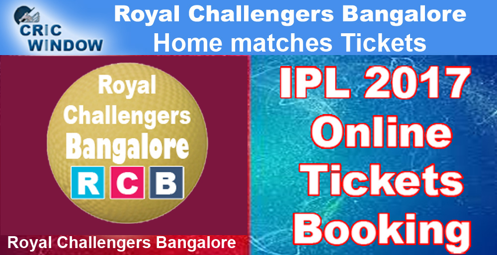 ipl 2017 rcb online tickets booking