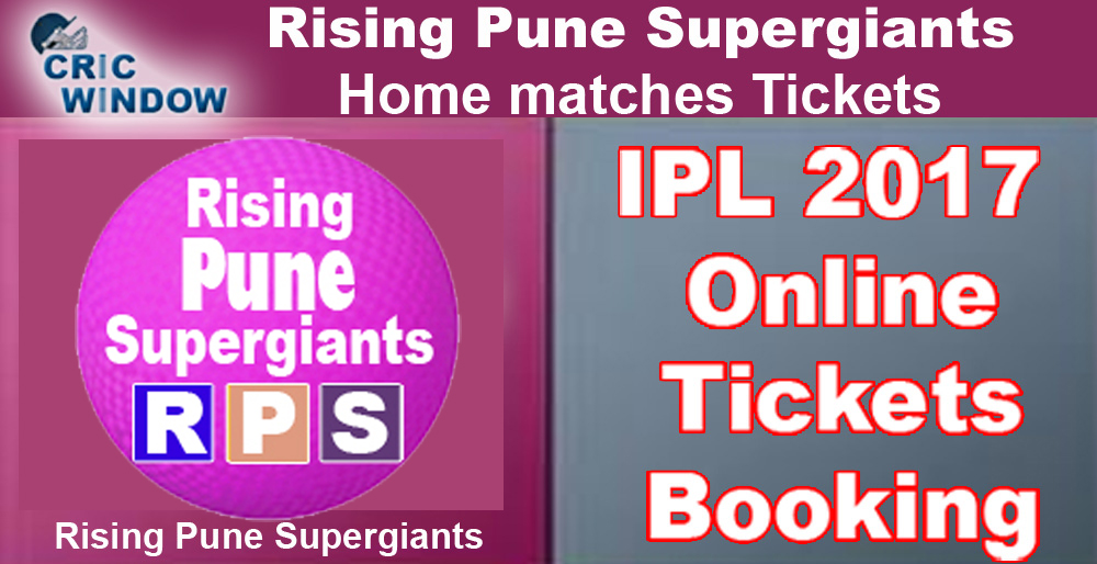 IPL2017 RPS Online Tickets Booking