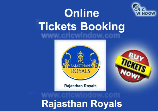 IPL 8 Rajasthan Royals Tickets Booking