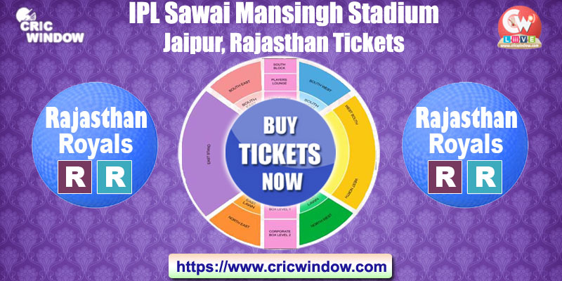 IPL Sawai Mansingh Stadium, Jaipur Tickets Booking 2019