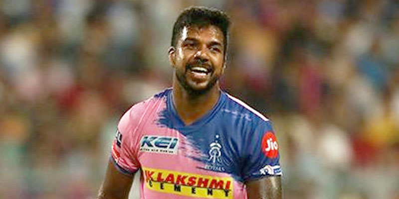 varun aaron rajasthan royals