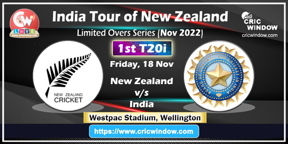 1st t20i : New Zealand vs India live action