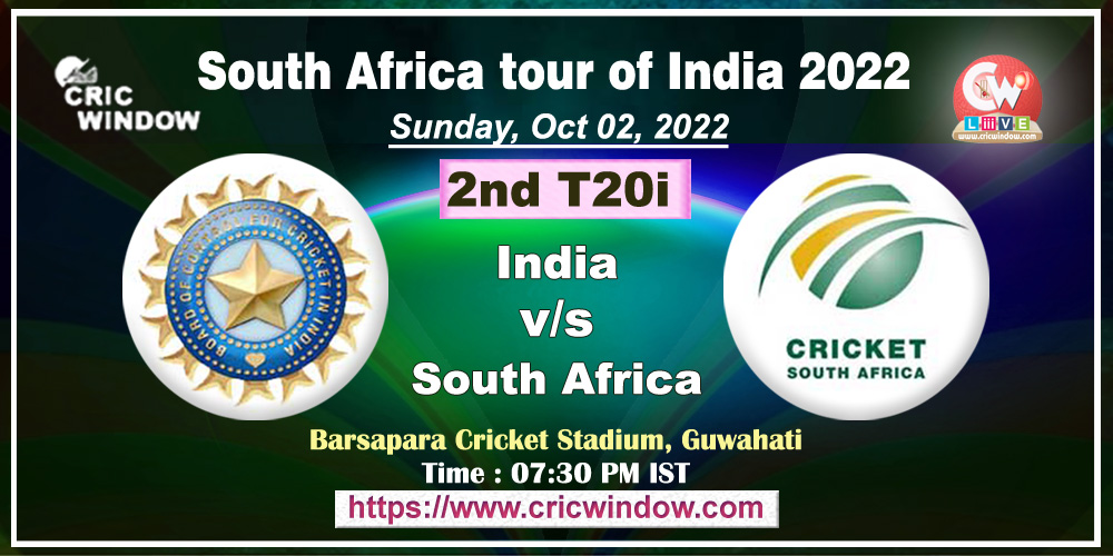 2nd T20i : India vs South Africa live action