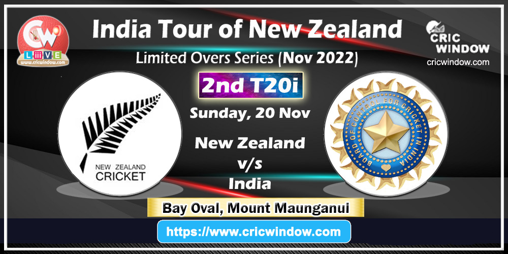 2nd T20i : New Zealand vs India live action