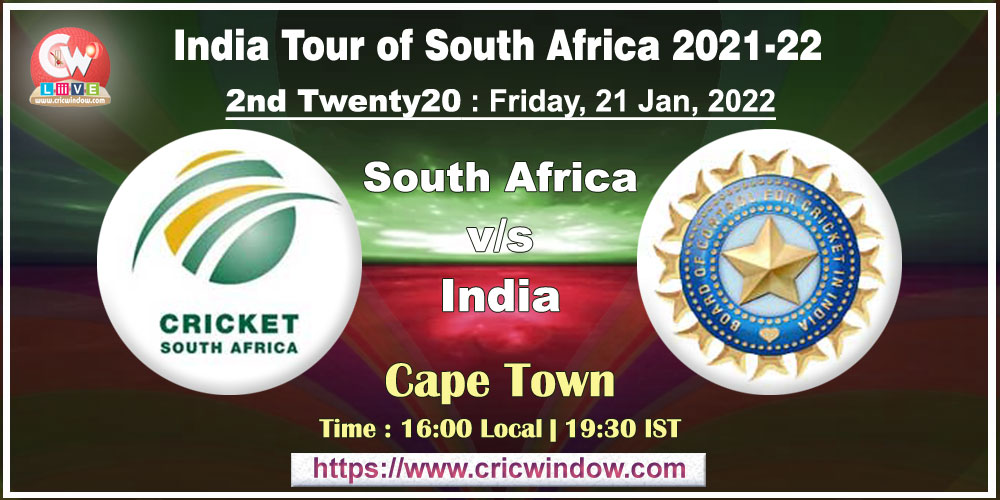 SA vs Ind 2nd t20i full report