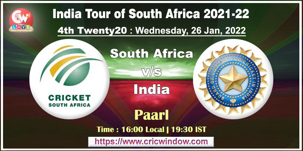 SA vs Ind 4th t20i full report