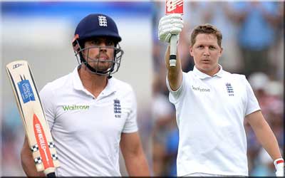 AN Cook and GS Ballance England