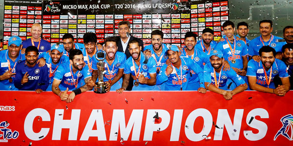 Asia Cup 2016 winner