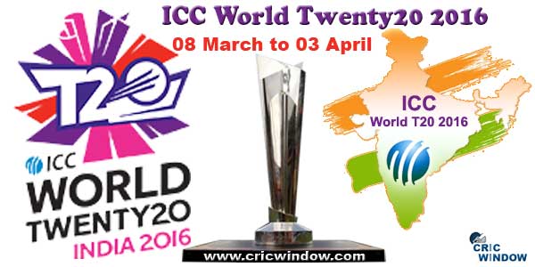 2016 ICC Worldt20 Schedule announced